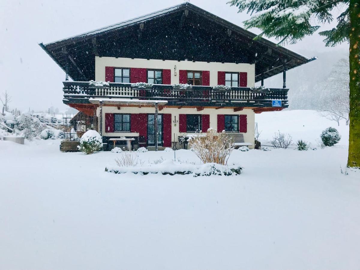 Ferienwohnung Draexl Garten Und Bergblick Nußdorf am Inn 외부 사진